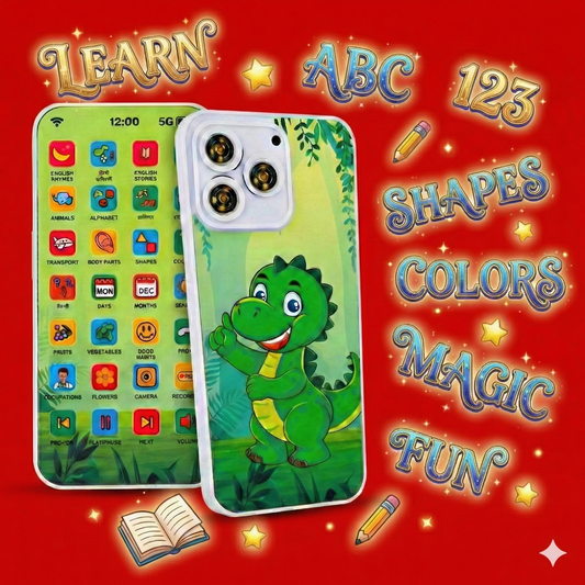 screenfree kids educational phone with 28 educational modes.(Hindi+English)